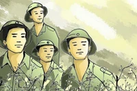 Những người lính chẳng mong được vinh danh trong những bản anh hùng ca, gói trọn đời mình vào hai tiếng 'Tổ quốc'. Ảnh minh họa: ITN