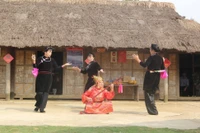 Hát then đàn tính đã gắn bó, đi vào đời sống tinh thần của dân tộc Tày - Nùng từ lâu đời. Ảnh: Cục Văn hóa các dân tộc Việt Nam.