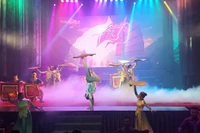 Vở xiếc 'Lời của tre' nằm trong chuỗi chương trình biểu diễn định kỳ trong năm 2026 tại Trung tâm Nghệ thuật Giải trí IONAH. Ảnh: Bình Thạnh.