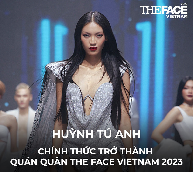 Nhan sắc ấn tượng của Tú Anh, Quán quân The Face Vietnam 2023