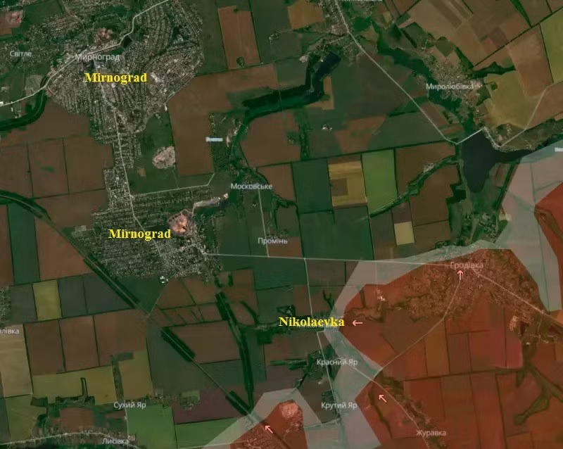 Quân Nga áp sát Pokrovsk và Mirnograd: Tái hiện Bakhmut và Avdiivka?