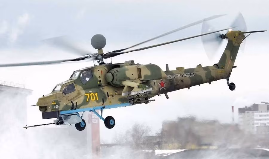 UAV Ukraine diệt trực thăng Mi-28N ngay trên không phận Nga