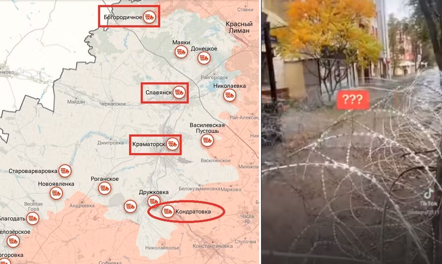 Sloviansk-Kramatorsk chuẩn bị bước vào giao tranh đường phố