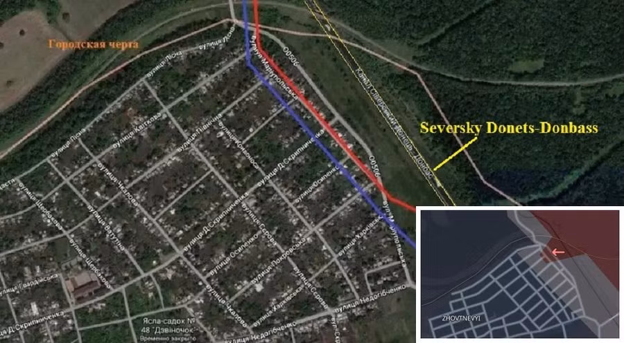 Quân Nga vượt kênh đào Seversky Donets-Donbass tiến về thành phố Chasov Yar