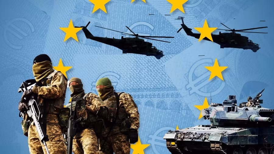 Mỹ rút lui, EU cam kết 80 tỷ euro vũ khí cho chiến sự