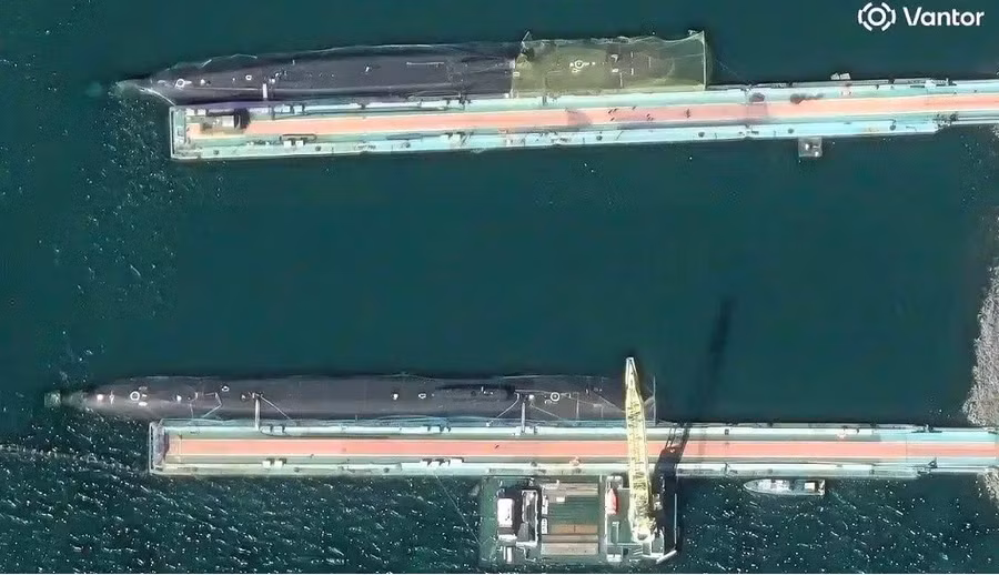 Cách xa 7.400km, tàu ngầm Nga vẫn phải giăng lưới chống UAV Ukraine