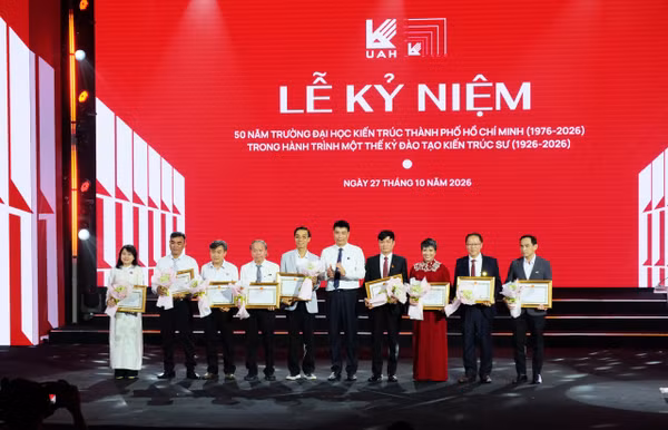 Trường Đại học Kiến trúc TPHCM: 50 năm thành lập, 100 năm đào tạo kiến trúc sư