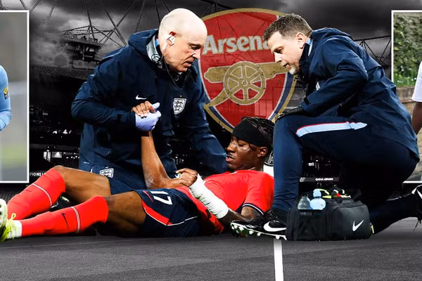 Arsenal khủng hoảng vì chấn thương