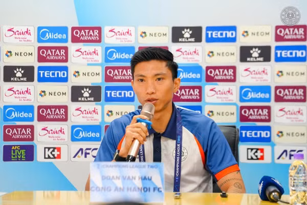 Văn Hậu tự tin hạ đại diện Singapore ở AFC Champions League Two