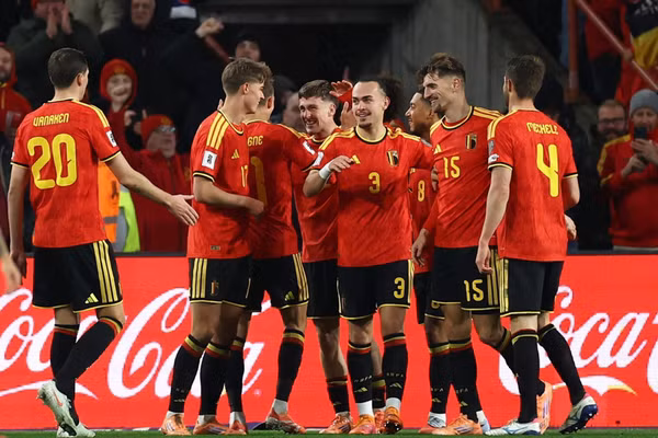 Bỉ giành vé dự World Cup 2026