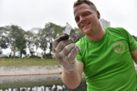 "Anh Tây móc cống" lại tham gia dọn dẹp dòng sông Tô Lịch ảnh 9