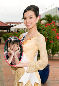  Thùy Lâm đăng quang Hoa Hậu Hoàn Vũ Việt Nam năm 2008 và hiện tại cô đã có một gia đình hạnh phúc. Thùy Lâm lúc nhỏ cũng rất đáng yêu và không có gì thay đổi nhiều so với bây giờ.