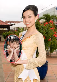  Thùy Lâm đăng quang Hoa Hậu Hoàn Vũ Việt Nam năm 2008 và hiện tại cô đã có một gia đình hạnh phúc. Thùy Lâm lúc nhỏ cũng rất đáng yêu và không có gì thay đổi nhiều so với bây giờ.