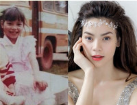  Ngay từ bé, Hồ Ngọc Hà đã sở hữu nhan sắc xinh đẹp. Càng ngày, vẻ đẹp của 