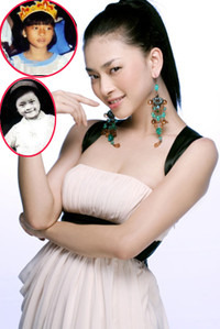 Ngô Thanh Vân sở hữu nét đẹp sắc sảo nhưng cũng rất thanh tú. So với hồi còn nhỏ thì cô không có gì thay đổi nhiều ngoài nước da có trắng mịn hơn.