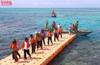 Đảo Tiên Nữ - nơi đón bình minh đầu tiên Việt Nam ảnh 2 Ve dep dao Tien Nu - noi don binh minh dau tien Viet Nam - Anh 2