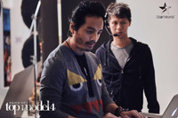 Giám khảo lăn lộn ở hậu trường Asia"s Next Top Model 2016 ảnh 2  Đạo diễn - nhiếp ảnh gia Đài Loan Yu Tsai tập trung làm việc trong quá trình sản xuất chương trình.