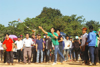  Ném còn một trong những trò chơi truyền thống độc đáo của đồng bào các dân tộc phía Bắc. 