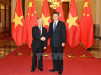 Trung Quoc to chuc le don trong the Tong Bi thu Nguyen Phu Trong - Anh 2