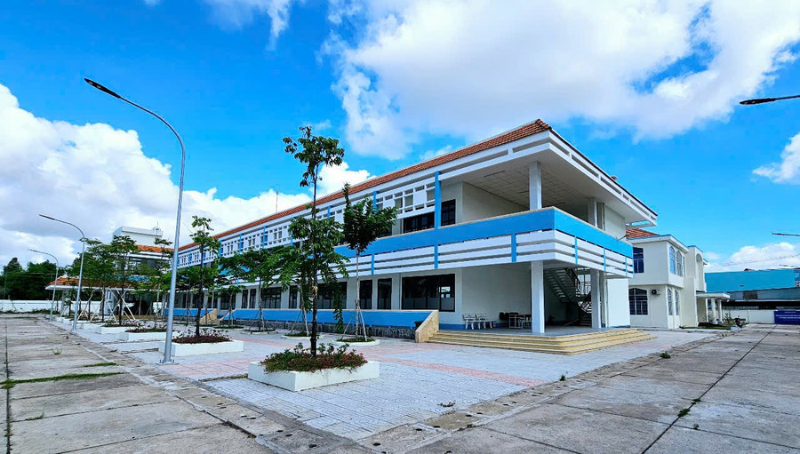 Trường ĐH Cần Thơ - Khu Sóc Trăng năm nay tuyển sinh 4 ngành học: Du lịch; Kế Toán; Luật; Logistics và Quản lý chuỗi cung ứng. Ảnh: Xuân Lương.
