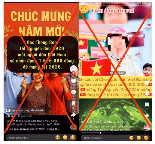 Nhiều tài khoản Tiktok lan truyền tin giả, thông tin chưa qua kiểm chứng. Ảnh: TG