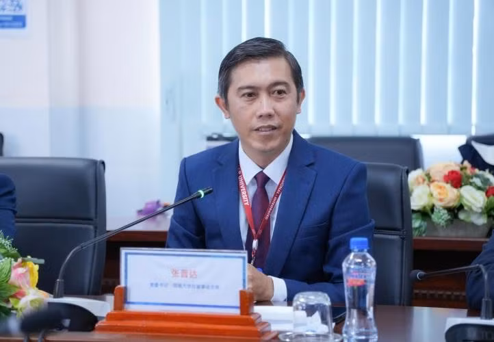 Ông Trương Tấn Đạt, Bí thư Đảng ủy, Chủ tịch Hội đồng Trường Đại học Đồng Tháp ứng cử đại biểu HĐND tỉnh khóa XI, nhiệm kỳ 2026 - 2031.