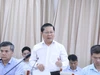 Thứ trưởng Lê Tấn Dũng nêu bật một số kết quả quan trọng trong việc thực hiện giải quyết thủ tục hành chính, cung cấp dịch vụ công trực tuyến tại Bộ GD&ĐT. Ảnh: Đình Tuệ.
