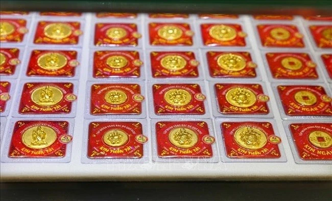 Giá vàng hôm nay 25/12 tăng thêm 200 ngàn lên mức 159,2 triệu đồng/lượng