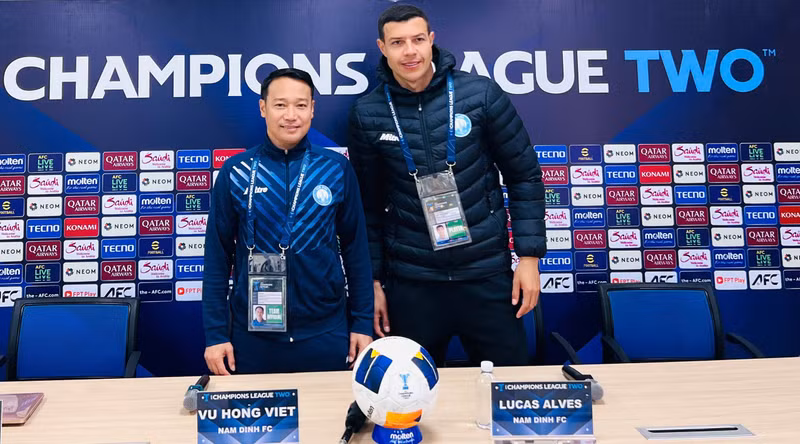 CLB Nam Định có sự chuẩn bị tốt nhất cho trận đấu đầu tiên ở vòng 16 AFC Champions League 2. n8.jpg