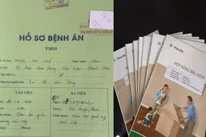 Tang vật liên quan vụ án Trục lợi bảo hiểm.