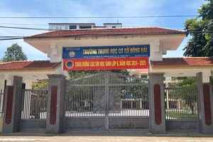 Trường THCS Đông Hải, TP Thanh Hoá là một trong những đơn vị hành chính sự nghiệp chậm đóng bảo hiểm 3 tháng. 
