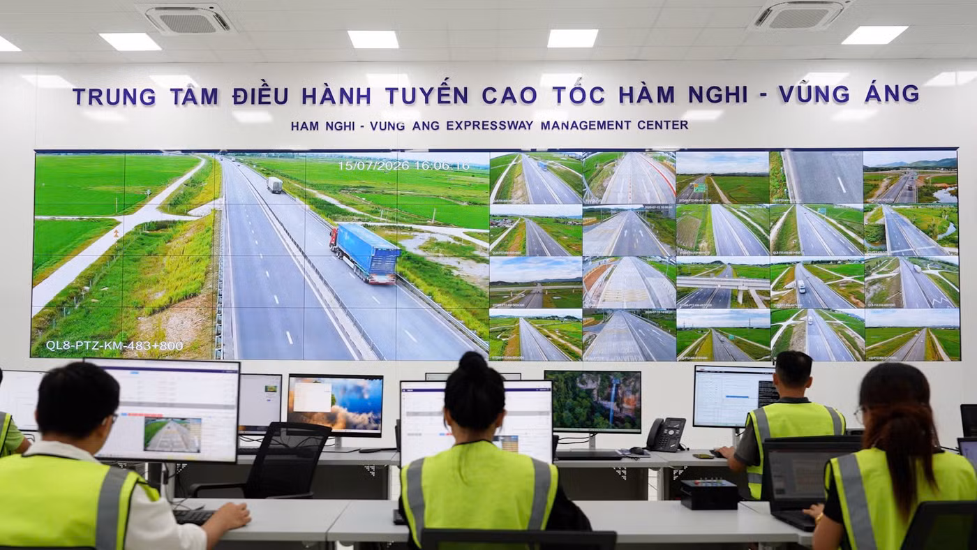 Trung tâm điều hành cao tốc Bắc - Nam.