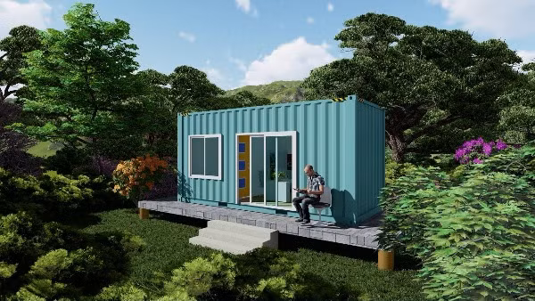 Ưu điểm của nhà container là độ gọn nhẹ và có thể di chuyển được. Nếu nhà truyền thống cần xây móng cố định thì với loại nhà này, vào mùa xuân bạn có thể đặt dưới gốc cây hay mùa đông có thể di chuyển ra vườn để ngắm hoa. Mê mẩn những mẫu nhà container vừa đẹp vừa tiết kiệm chi phí