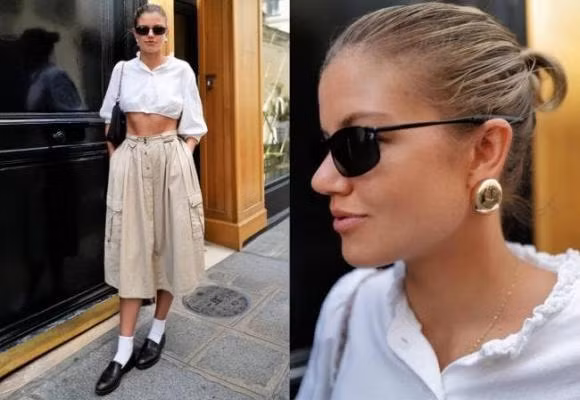 Sơ mi croptop thiết kế đẹp mắt là sự lựa chọn hoàn hảo cho đầu mùa thu. Kết hợp váy suông với áo sơ mi để tạo kiểu dáng đẹp, tập trung vào hình dáng. Bí quyết diện áo sơ mi cá tính, quyến rũ
