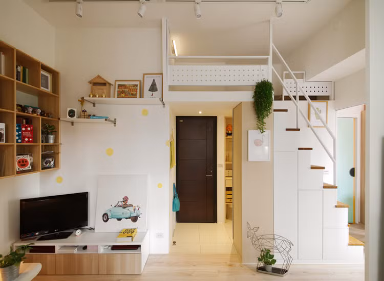Phong cách hiện đại là lựa chọn hàng đầu của nhiều hộ gia đình hiện nay, đặc biệt là các bạn trẻ, yêu thích sự đơn giản. Mẫu nhà cấp 4 gác lửng đẹp, hiện đại và tiết kiệm chi phí