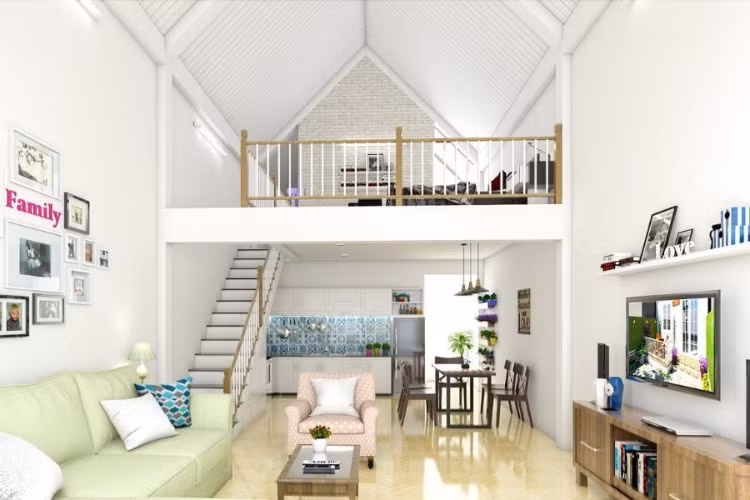 Xây dựng nhà gác lửng giúp tối ưu hóa diện tích sinh hoạt và tiết kiệm chi phí thi công, phù hợp cho thành thị lẫn nông thôn. Mẫu nhà cấp 4 gác lửng đẹp, hiện đại và tiết kiệm chi phí