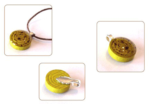 Nhau thai được làm mặt dây chuyền Làm vật trang trì bằng nhau thai