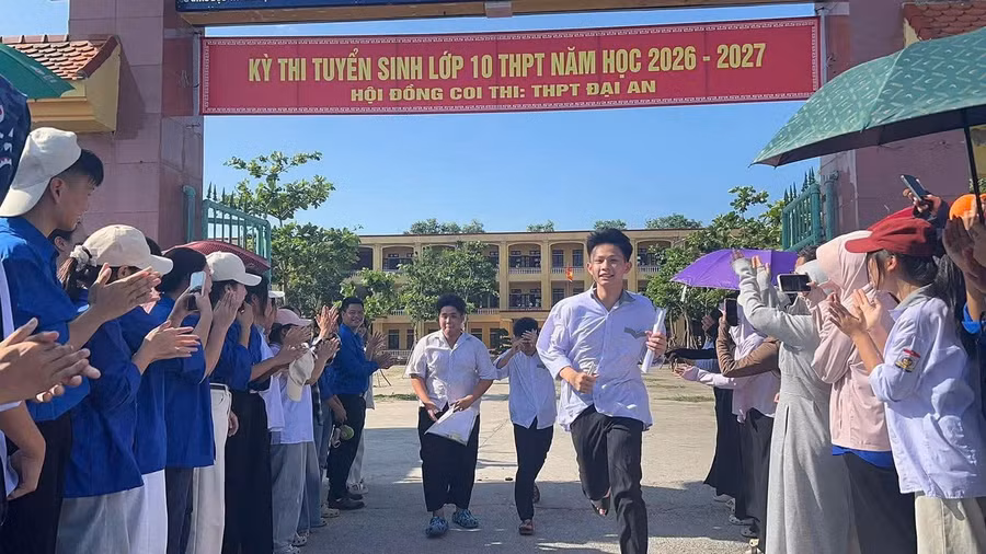 Thí sinh Ninh Bình trong kỳ tuyển sinh vào 10 THPT năm học 2026-2027. 