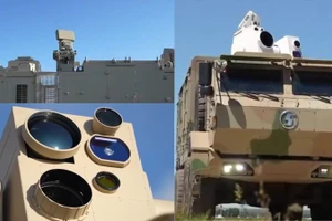 Vũ khí laser mới của Trung Quốc hoạt động.