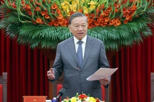 Tổng Bí thư Tô Lâm. (Ảnh: Thống Nhất/TTXVN)