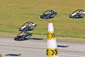 Cuộc đua 'Công thức 1’ trên không đầu tiên biến viễn tưởng thành hiện thực