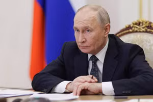 Tổng thống Nga Vladimir Putin.