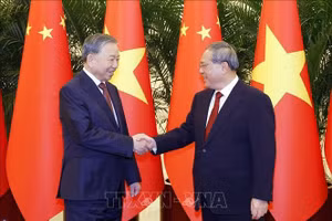 Tổng Bí thư, Chủ tịch nước Tô Lâm hội kiến Thủ tướng Trung Quốc Lý Cường