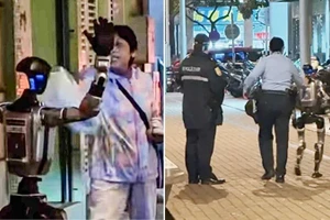 Robot bị cảnh sát đưa đi!