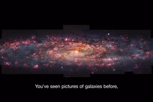 Tuyệt tác vũ trụ với dải thiên hà cách Trái Đất 11 triệu năm ánh sáng