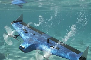 AVATAAR, drone lưỡng cư đầu tiên của Ấn Độ dành cho giám sát. Ảnh: AquaAirX Autonomous Systems.