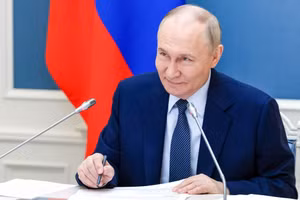 Tổng thống Nga Vladimir Putin.