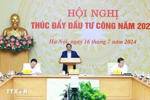 Thủ tướng Phạm Minh Chính chủ trì Hội nghị thúc đẩy đầu tư công năm 2024