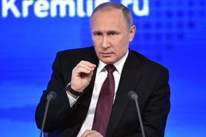 Tổng thống Nga Vladimir Putin.