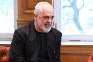 Thủ tướng Albania Edi Rama.